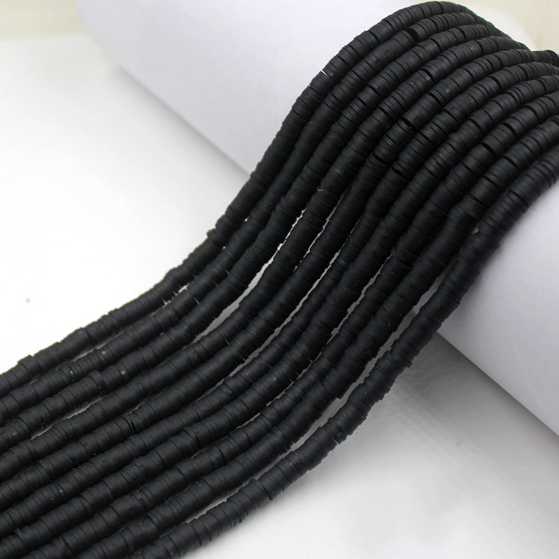 Size 6mm Solid Color Polymer Clay Beads Wholesale Loose Beads Jewelry DIY Making