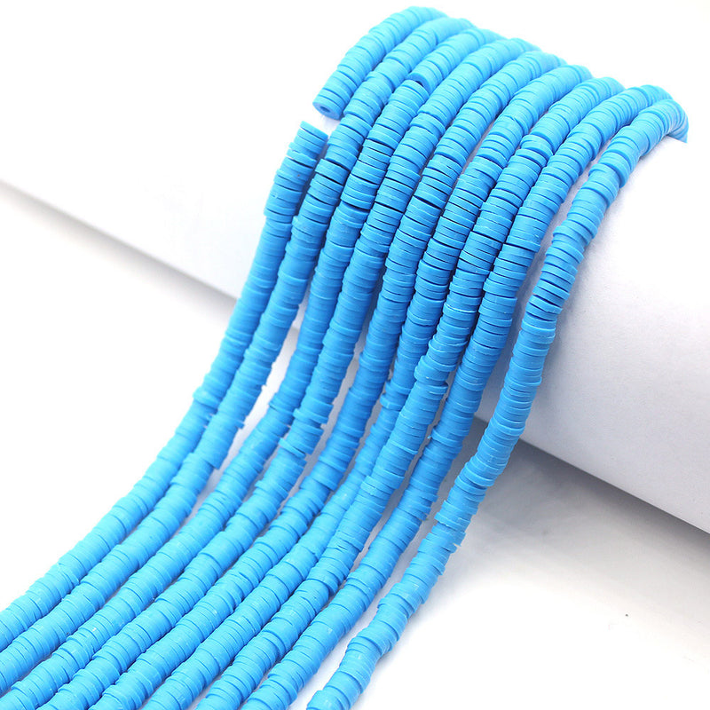 Size 6mm Solid Color Polymer Clay Beads Wholesale Loose Beads Jewelry DIY Making