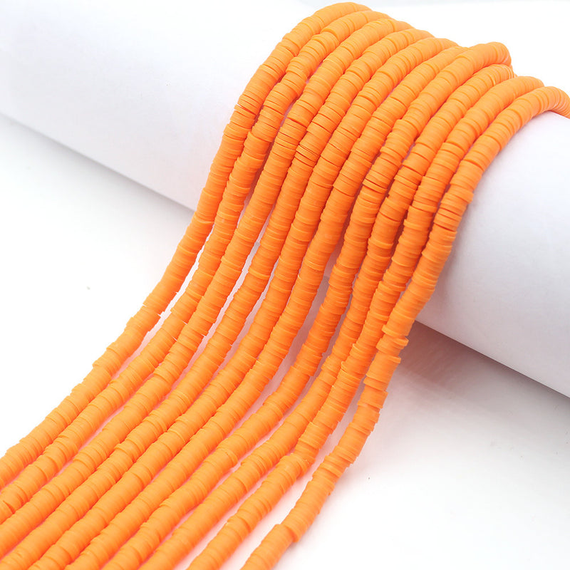 Size 6mm Solid Color Polymer Clay Beads Wholesale Loose Beads Jewelry DIY Making