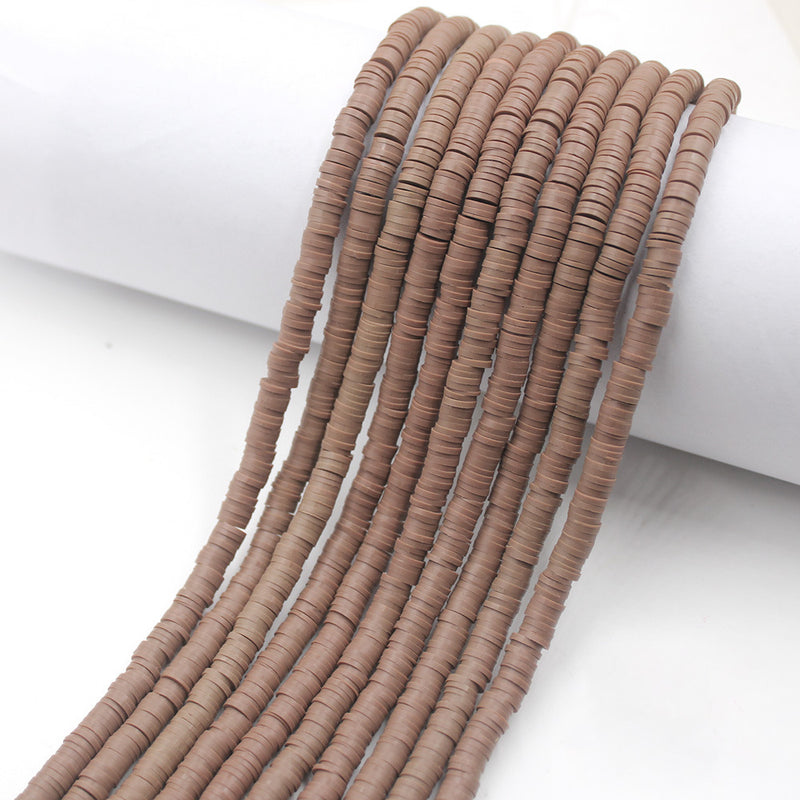 Size 6mm Solid Color Polymer Clay Beads Wholesale Loose Beads Jewelry DIY Making