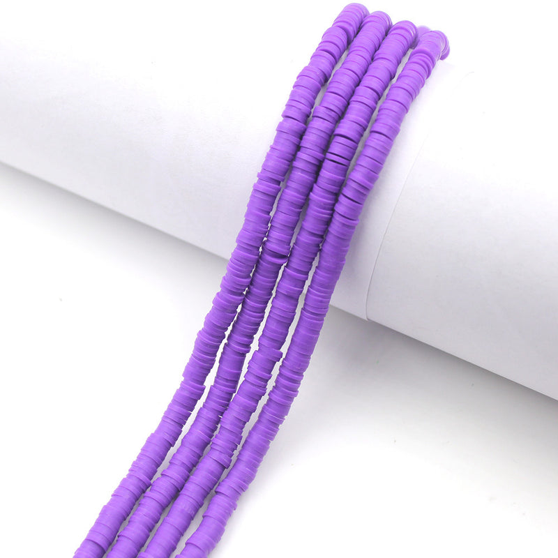 Size 6mm Solid Color Polymer Clay Beads Wholesale Loose Beads Jewelry DIY Making