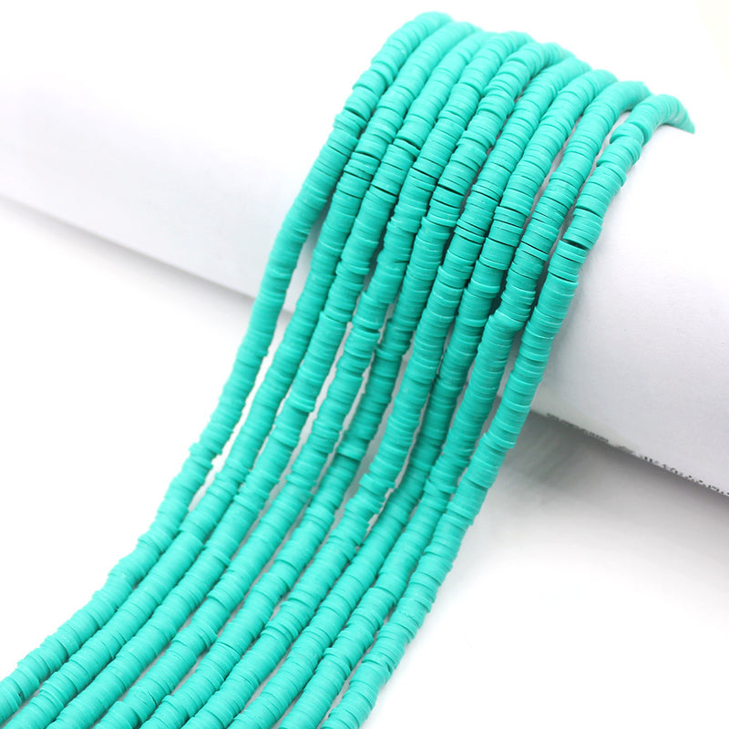 Size 6mm Solid Color Polymer Clay Beads Wholesale Loose Beads Jewelry DIY Making