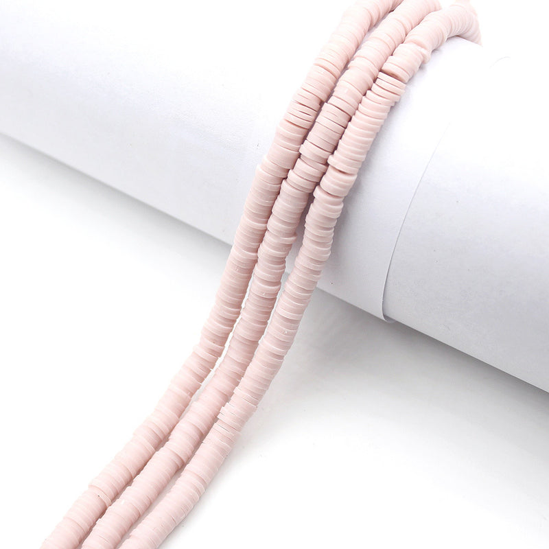 Size 6mm Solid Color Polymer Clay Beads Wholesale Loose Beads Jewelry DIY Making