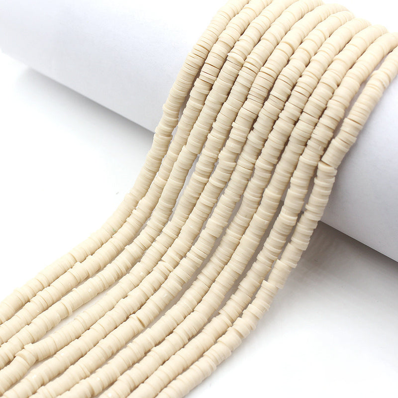 Size 6mm Solid Color Polymer Clay Beads Wholesale Loose Beads Jewelry DIY Making