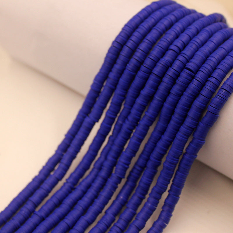 Size 6mm Solid Color Polymer Clay Beads Wholesale Loose Beads Jewelry DIY Making