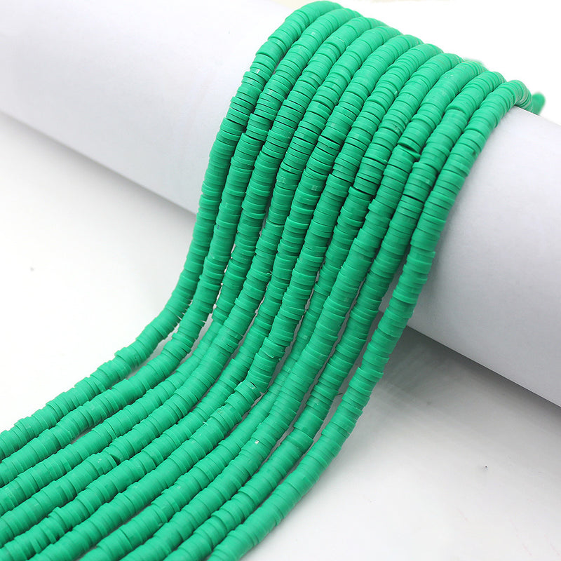 Size 6mm Solid Color Polymer Clay Beads Wholesale Loose Beads Jewelry DIY Making
