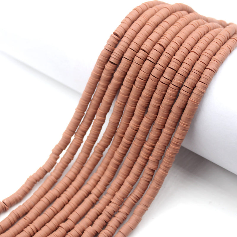 Size 6mm Solid Color Polymer Clay Beads Wholesale Loose Beads Jewelry DIY Making