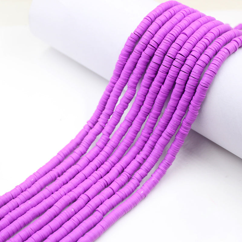 Size 6mm Solid Color Polymer Clay Beads Wholesale Loose Beads Jewelry DIY Making