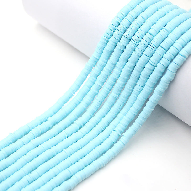 Size 6mm Solid Color Polymer Clay Beads Wholesale Loose Beads Jewelry DIY Making