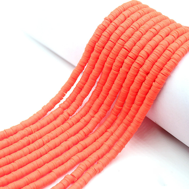 Size 6mm Solid Color Polymer Clay Beads Wholesale Loose Beads Jewelry DIY Making