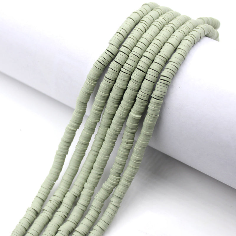 Size 6mm Solid Color Polymer Clay Beads Wholesale Loose Beads Jewelry DIY Making