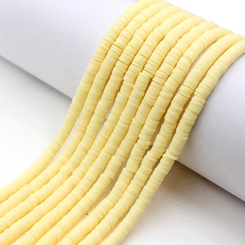 Size 6mm Solid Color Polymer Clay Beads Wholesale Loose Beads Jewelry DIY Making