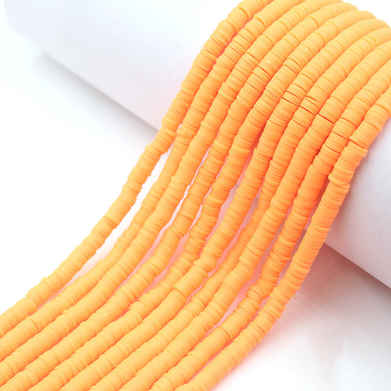 Size 6mm Solid Color Polymer Clay Beads Wholesale Loose Beads Jewelry DIY Making