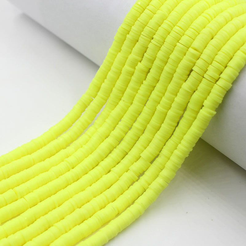 Size 6mm Solid Color Polymer Clay Beads Wholesale Loose Beads Jewelry DIY Making