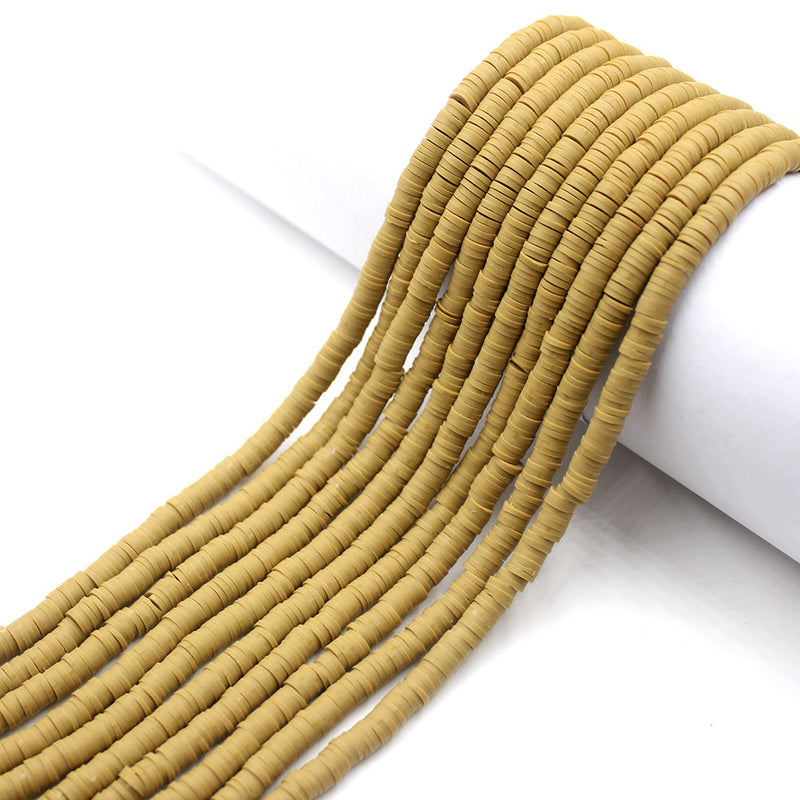 Size 6mm Solid Color Polymer Clay Beads Wholesale Loose Beads Jewelry DIY Making