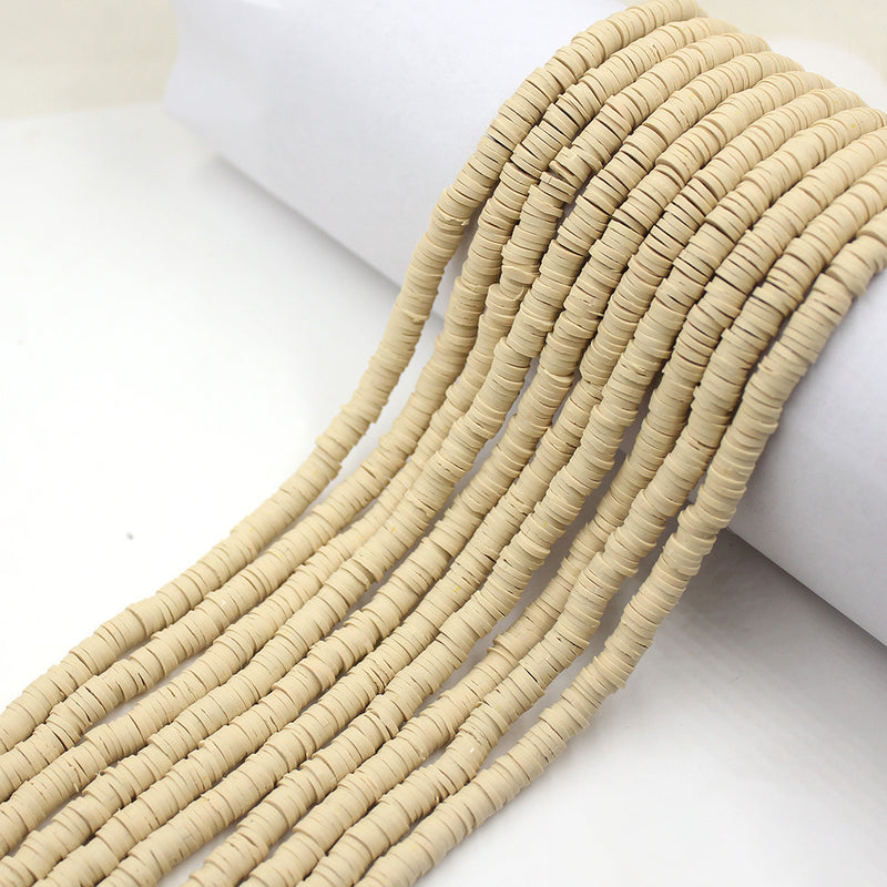 Size 6mm Solid Color Polymer Clay Beads Wholesale Loose Beads Jewelry DIY Making