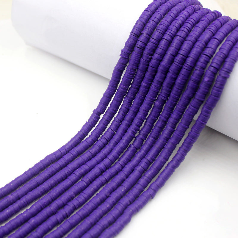 Size 6mm Solid Color Polymer Clay Beads Wholesale Loose Beads Jewelry DIY Making