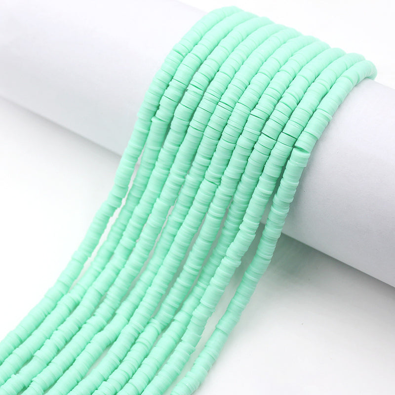 Size 6mm Solid Color Polymer Clay Beads Wholesale Loose Beads Jewelry DIY Making