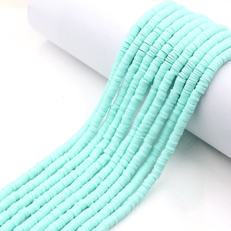 Size 6mm Solid Color Polymer Clay Beads Wholesale Loose Beads Jewelry DIY Making