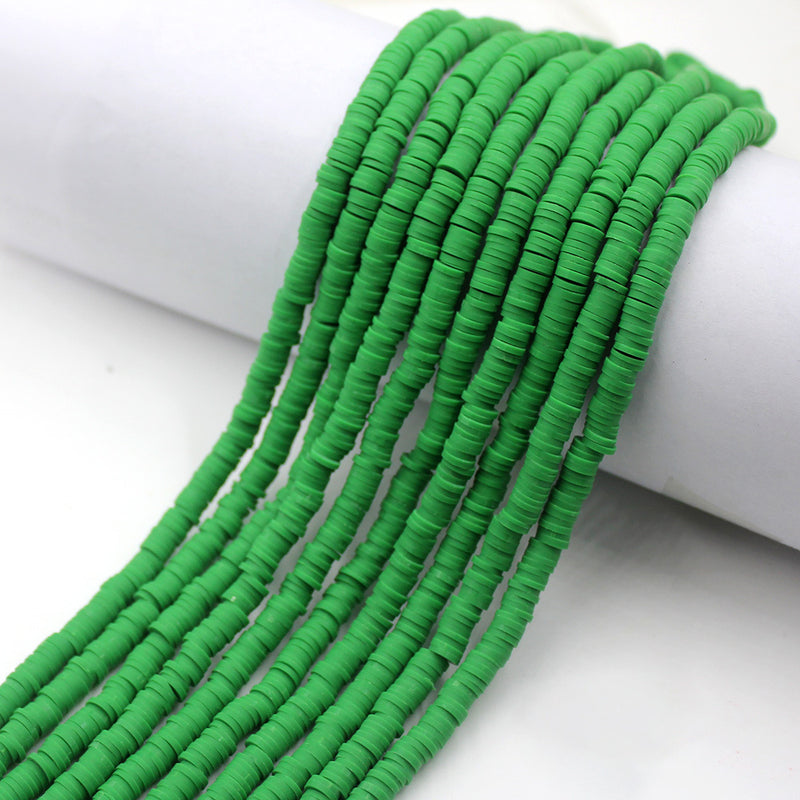 Size 6mm Solid Color Polymer Clay Beads Wholesale Loose Beads Jewelry DIY Making