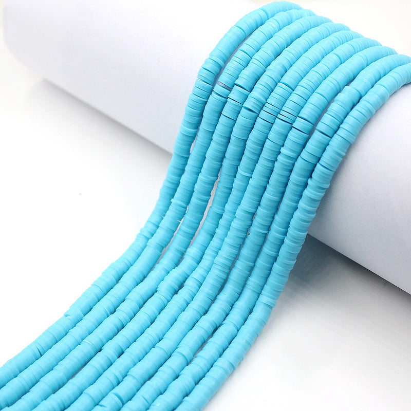 Size 6mm Solid Color Polymer Clay Beads Wholesale Loose Beads Jewelry DIY Making