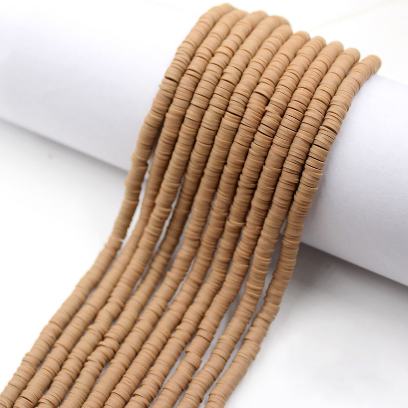 Size 6mm Solid Color Polymer Clay Beads Wholesale Loose Beads Jewelry DIY Making