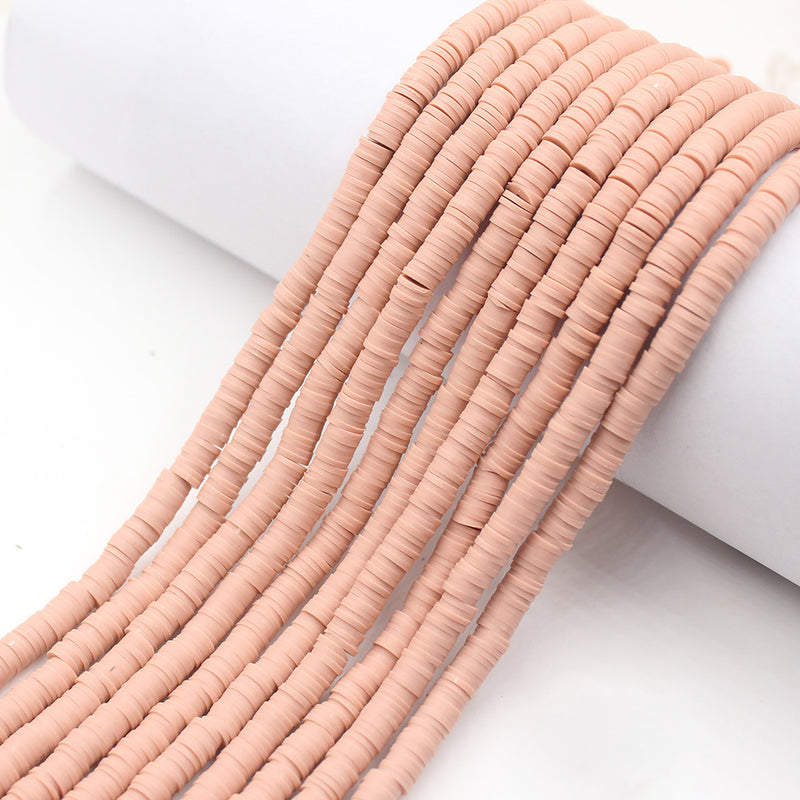 Size 6mm Solid Color Polymer Clay Beads Wholesale Loose Beads Jewelry DIY Making