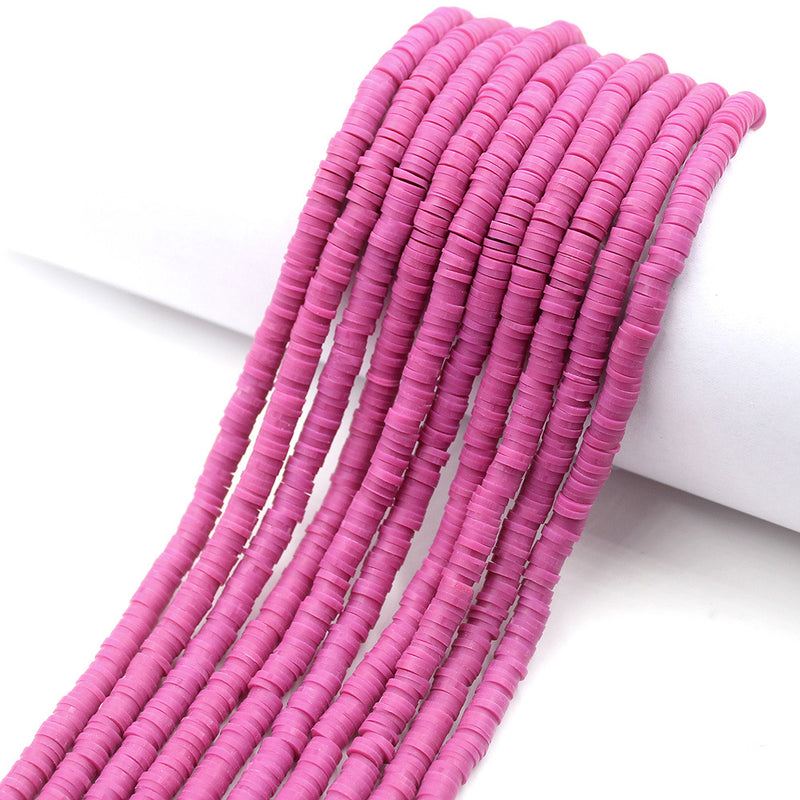 Size 6mm Solid Color Polymer Clay Beads Wholesale Loose Beads Jewelry DIY Making