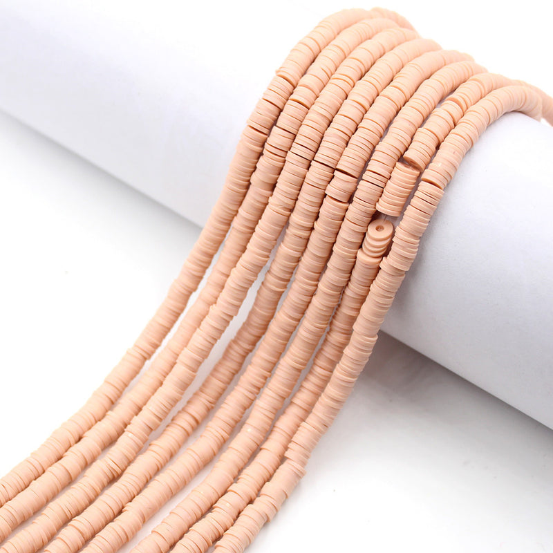 Size 6mm Solid Color Polymer Clay Beads Wholesale Loose Beads Jewelry DIY Making