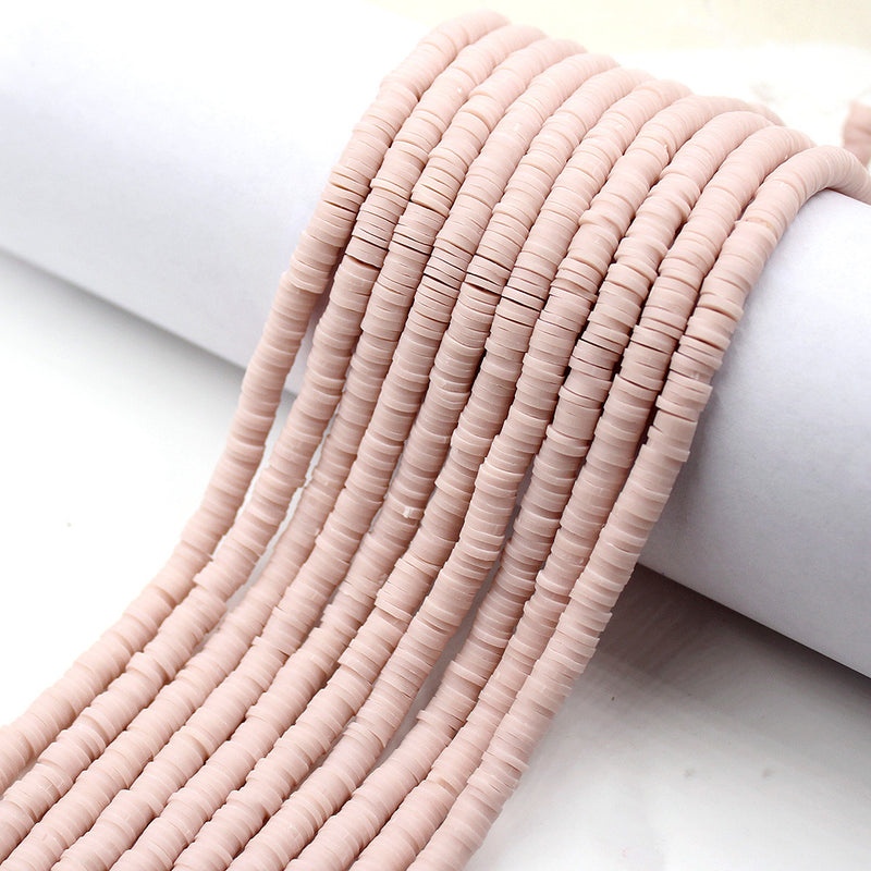 Size 6mm Solid Color Polymer Clay Beads Wholesale Loose Beads Jewelry DIY Making