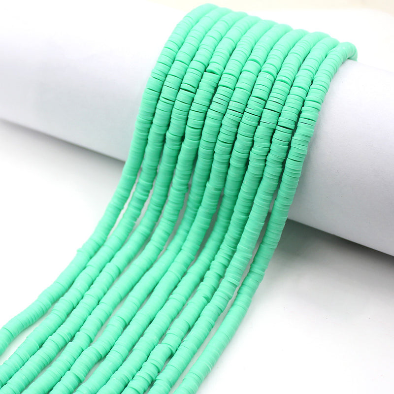 Size 6mm Solid Color Polymer Clay Beads Wholesale Loose Beads Jewelry DIY Making