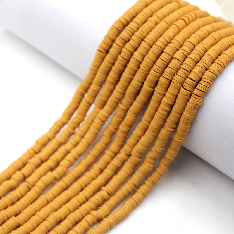 Size 6mm Solid Color Polymer Clay Beads Wholesale Loose Beads Jewelry DIY Making