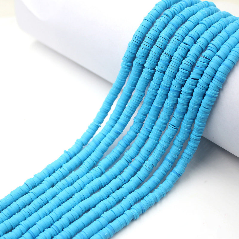 Size 6mm Solid Color Polymer Clay Beads Wholesale Loose Beads Jewelry DIY Making