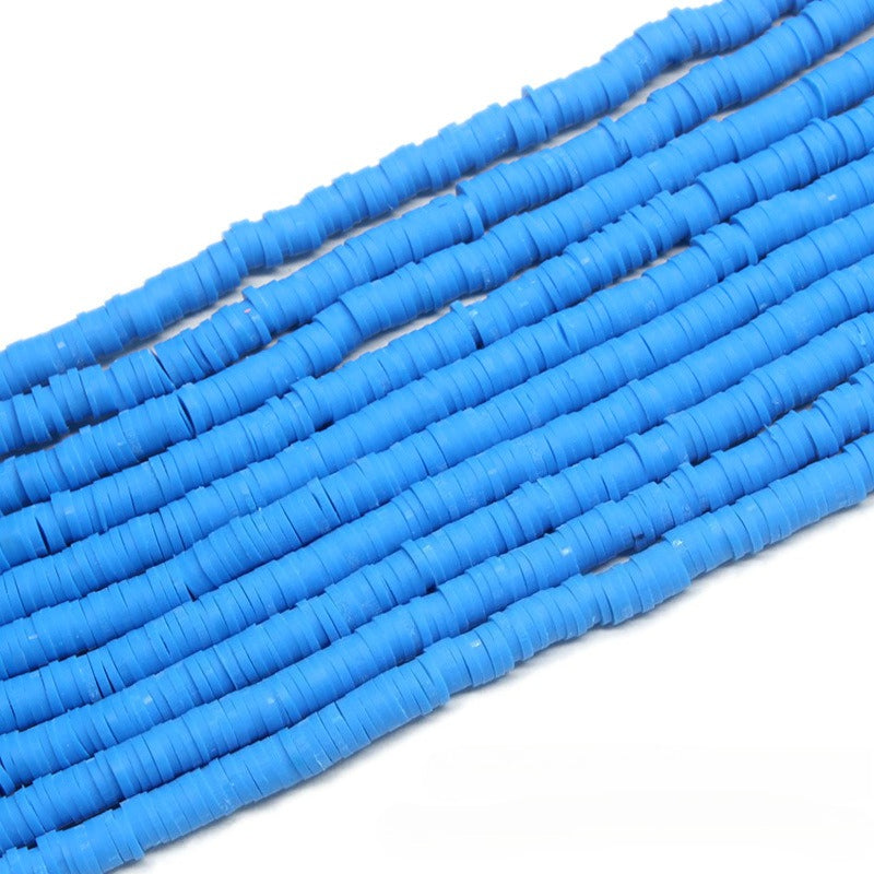 Size 6mm Solid Color Polymer Clay Beads Wholesale Loose Beads Jewelry DIY Making