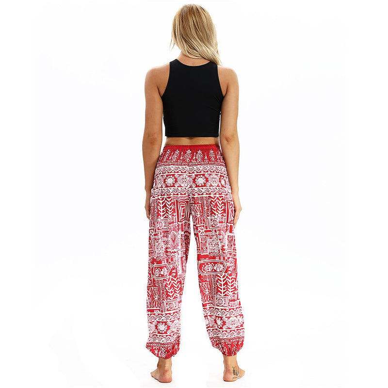 Women's straight Loose Harem Pant - Fishbones bloomers