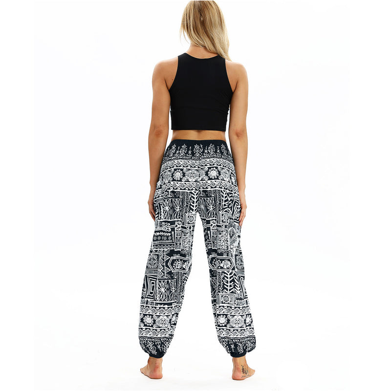 Women's straight Loose Harem Pant - Fishbones bloomers