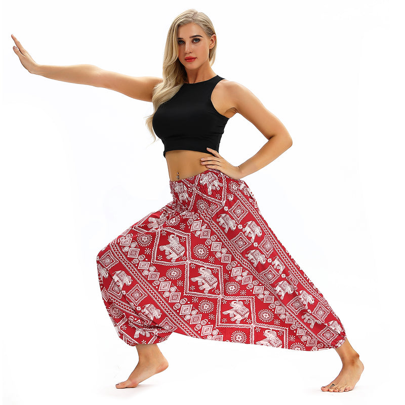 Women's Baggy Harem Pant | Elephants Thai's Boho Pant