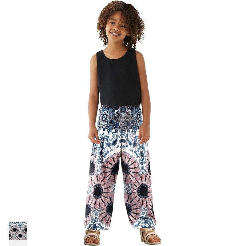 Kid Loose Harem Pant | Sunflower bloomers