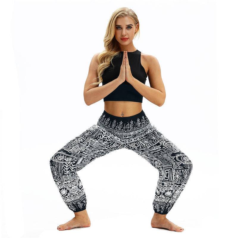 Women's straight Loose Harem Pant - Fishbones bloomers