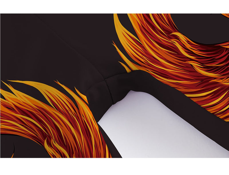 YogaHarem Women's Leggings Fire Phoenix Fitness Workout